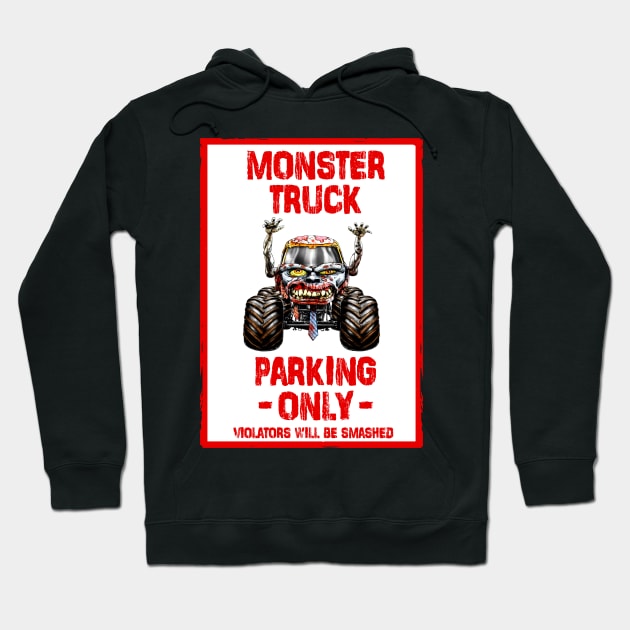 The Zombie Parking Hoodie by rickyrickbob